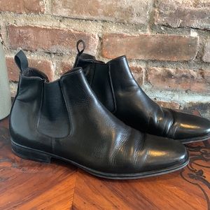 Black Chelsea Boots, To Boot New York by Adam Derrick 7.5